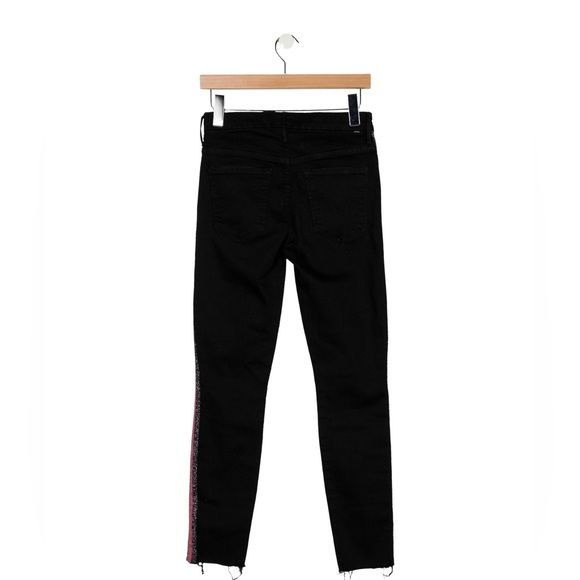 Mother High Waisted Looker Ankle Fray in Guilty Glitter Racer size 26 - Picture 10 of 10